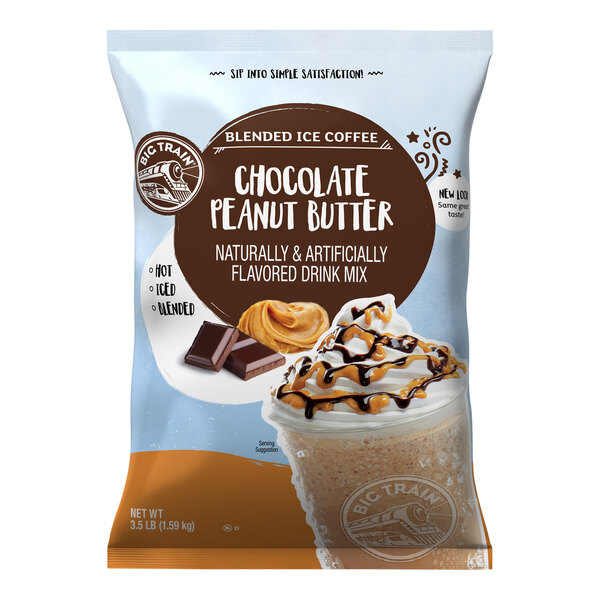 Chocolate Peanut Butter – Blended Ice Coffee